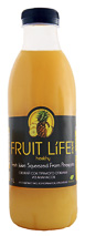 FRUIT LIFE juice. Свежий сок прямого отжима из ананасов
