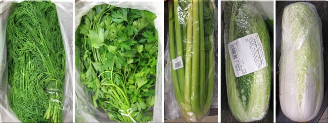 Тест свежих овощей и зелени из Республики Крым. Свежая зелень